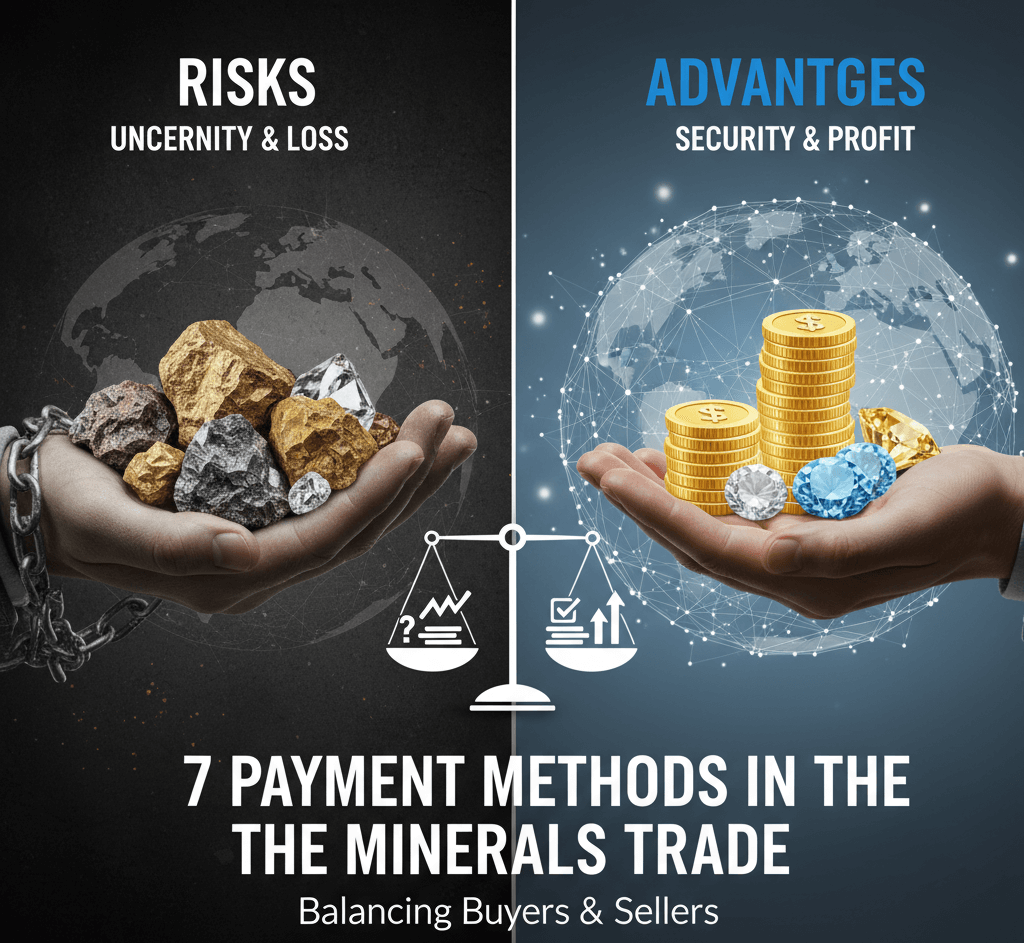 7 Payment Methods in the Minerals Trade: Risks and Advantages
