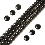 8mm Matte Obsidian Beads β Natural Stone Gemstone Strands for Jewelry Making