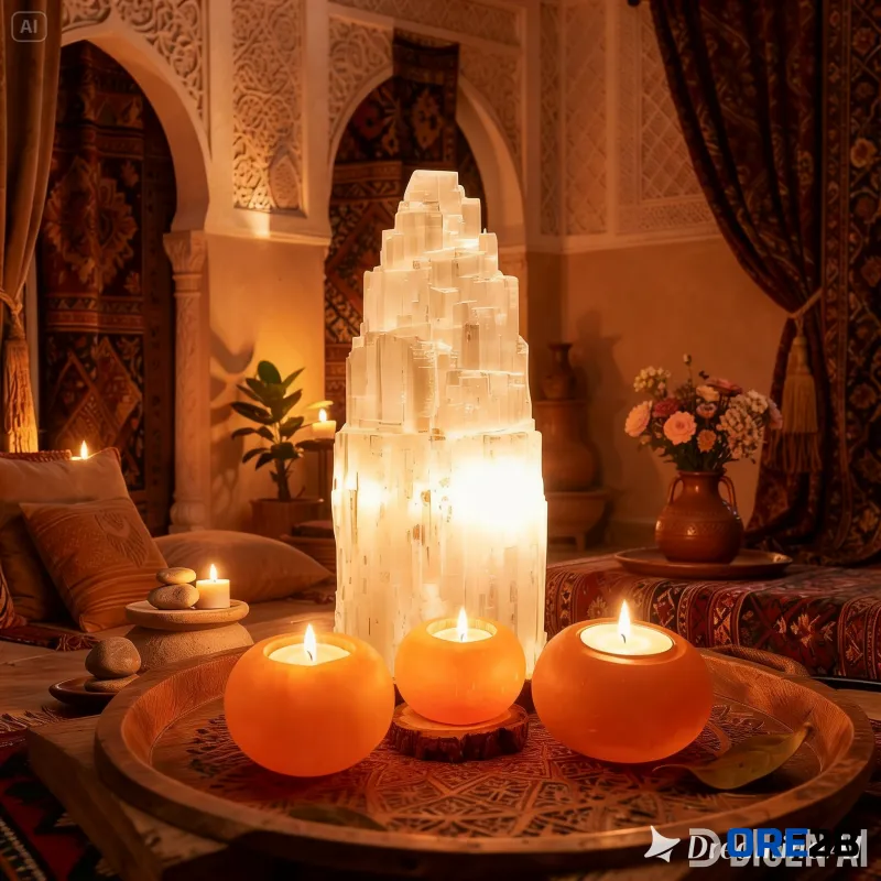 Minerals and Selenite Morocco
